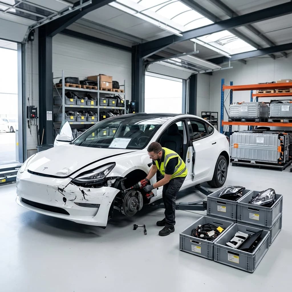 EV Salvage Yards: The Future of Used Auto Parts