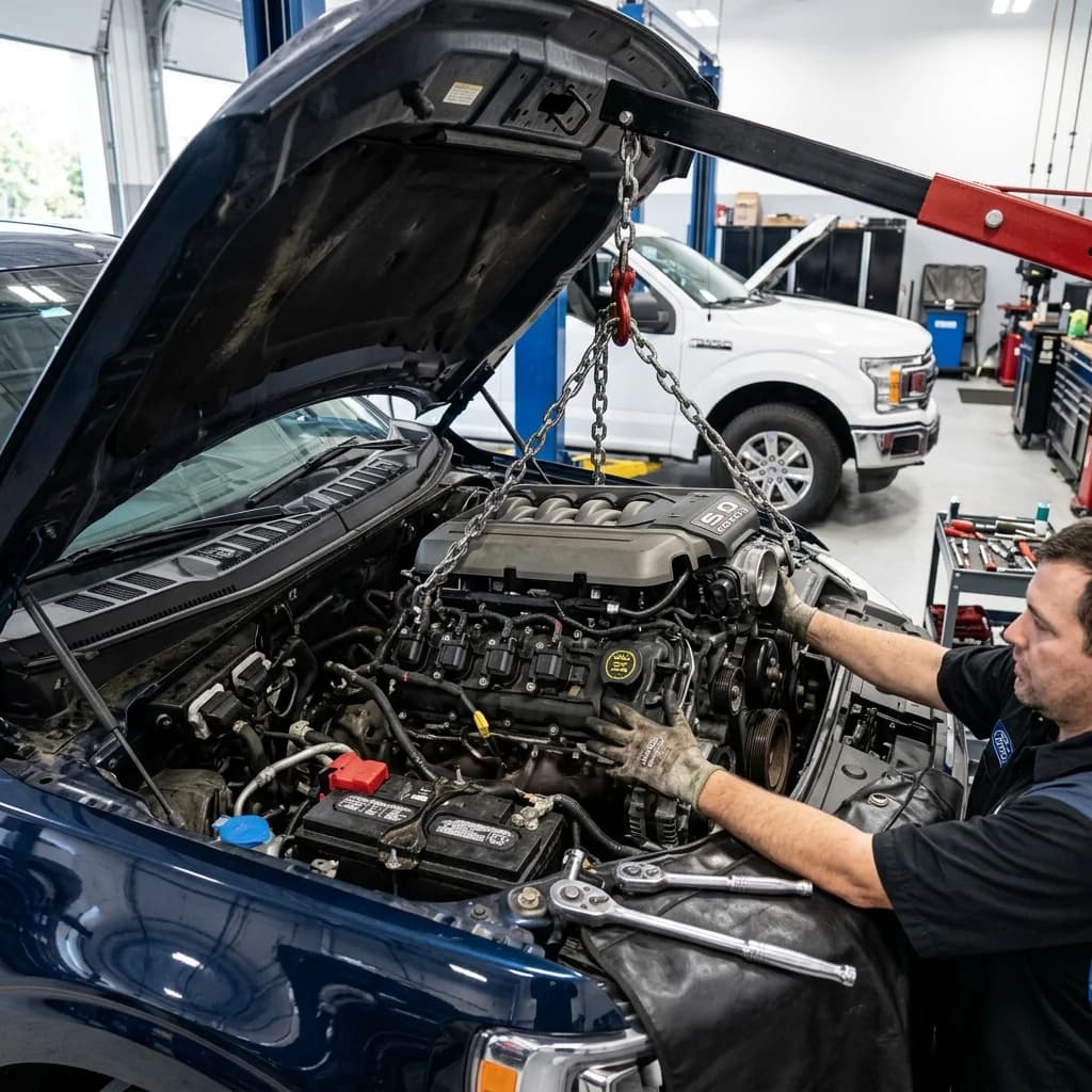 Ford F-150 Transmission Replacement: Dealer vs Junkyard Cost