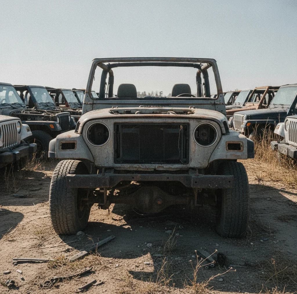 Jeep Wrangler Parts Interchange: YJ, TJ, JK, and JL