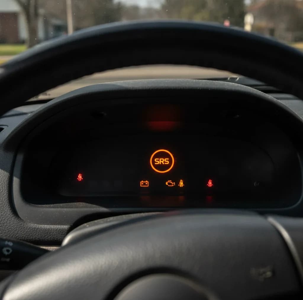 SRS Light After a Salvage Repair: What Actually Has to Be Replaced